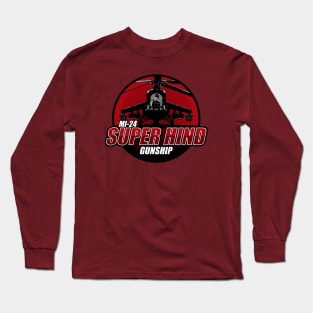 MI-24 Super Hind Long Sleeve T-Shirt